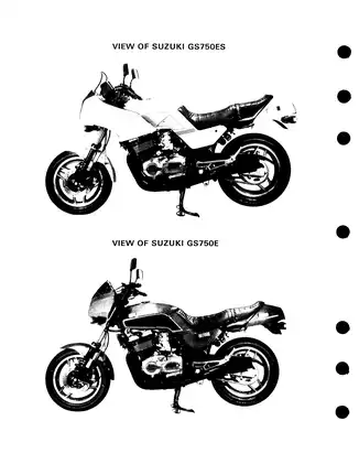 Suzuki GS750E/ES Comprehensive Service Manual - Enhance Your Motorcycle Maintenance Skills Preview image 3