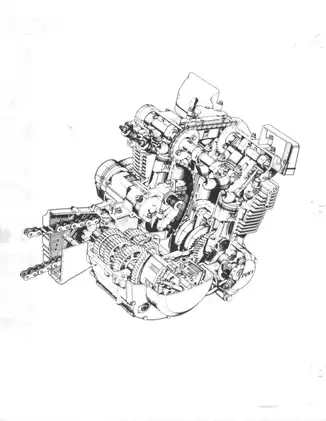 Suzuki XN85 Turbo Motorcycle Service Manual - Comprehensive Repair Guide Preview image 2