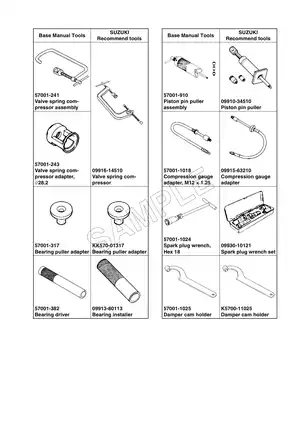 Suzuki VZ1600 Service Manual: Comprehensive Maintenance and Repair Guide Preview image 5
