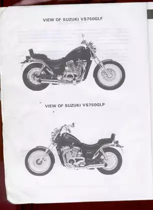 Suzuki VS750GL Motorcycle Service Manual (1986-1992) - Complete Guide Preview image 3