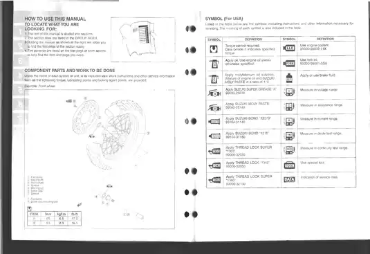 Suzuki VL800 Motorcycle Service Manual (2001 Model) Preview image 2