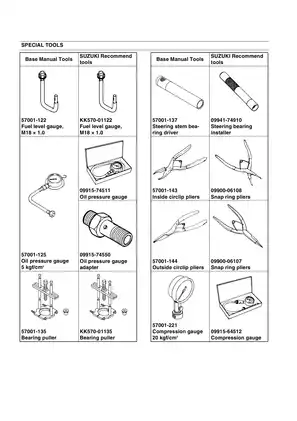 2004-2006 Suzuki RM-Z 250 K4, K5, K6 service manual Preview image 4