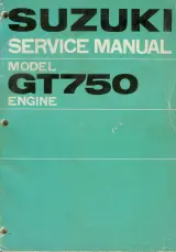 Suzuki GT750 Engine Service Manual 1971–1977 – preview page 1