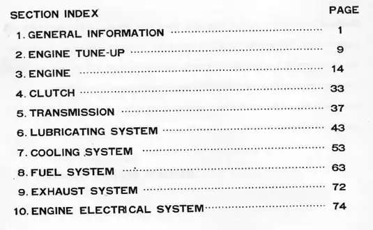 Suzuki GT750 Motorcycle Service Manual - Comprehensive Guide for Mechanics Preview image 3