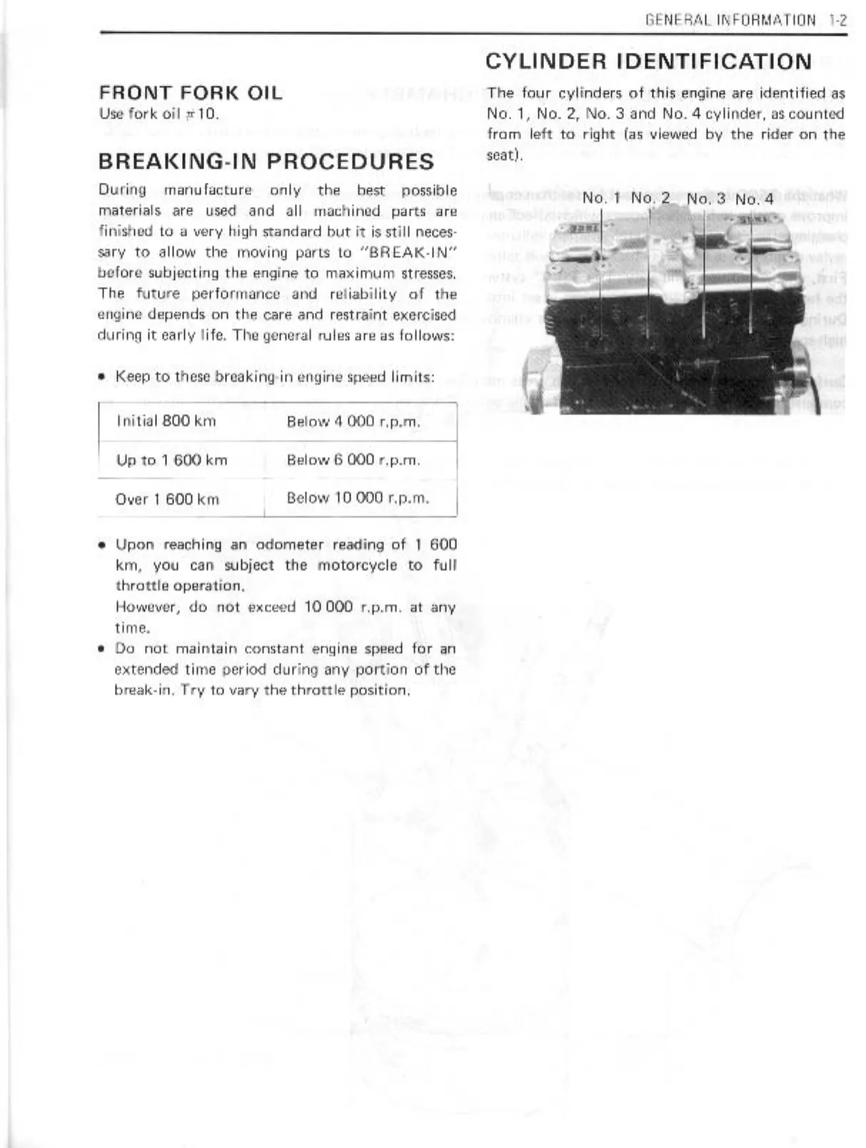 1980-1986 Suzuki GSX 750E-ESG repair manual Preview image 5