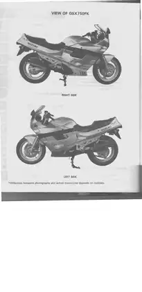 Comprehensive Suzuki GSX750F Motorcycle Service Manual (1990-1997) Preview image 3