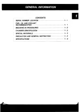 1984–1986 Suzuki GSX-R400 Service & Repair Manual (P/N 99500-33000-01E) – preview page 5