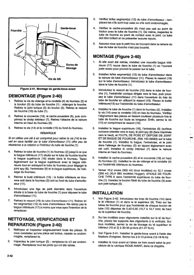 Harley-Davidson XLH 883/1200 Sportster 1993–1994 Service Manual (French)