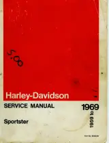 1959–1969 Harley-Davidson Sportster XL, XLH, XLCH Service Manual (P/N 99484-69) – preview page 1