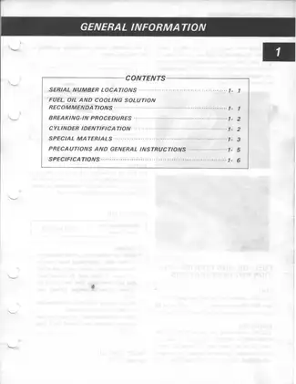 SUZUKI GV700GL Service Manual (1984) - Comprehensive Repair Guide for Mechanics Preview image 5