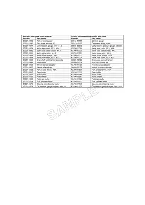 2004 Suzuki RM-Z250 service manual Preview image 3