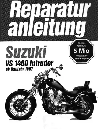Suzuki VS 1400 Intruder Manual (1987) - Complete Repair and Service Guide
