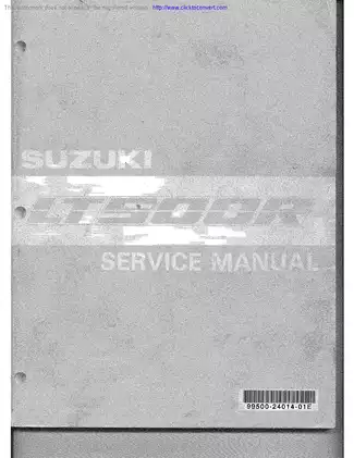 Comprehensive Suzuki LT500R Maintenance and Repair Manual