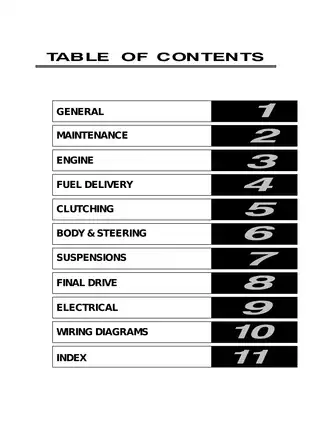 Polaris 2004 Performance Snowmobile Service Manual Preview image 3