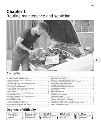 1969-1996 Mini Morris Austin Cooper shop manual Preview image 1