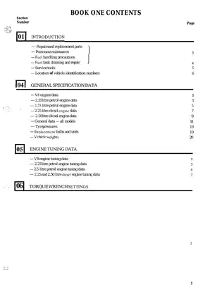 1984-1990 Land Rover Ninety workshop manual Preview image 3