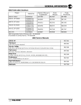 Polaris Indy 500 XC EDGE, 500/600/700/800 XC SP EDGE & 800 XCR, RMK, Classic, Touring, and Sport Snowmobile Service Manual 2002 (P/N 9917367) – preview page 2