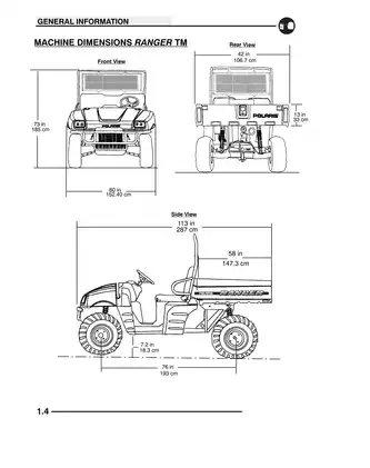 2004 Polaris Ranger 425, 500, TM manual Preview image 5