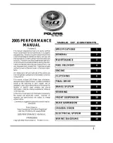 2005 Polaris 500, 600, 700, 800, 900 XC SP Performance Snowmobile Manual (P/N 9919303) – preview page 3