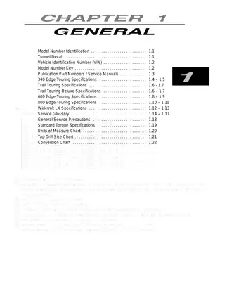 Comprehensive Service Manual for 2005 Polaris Snowmobile Models Preview image 5