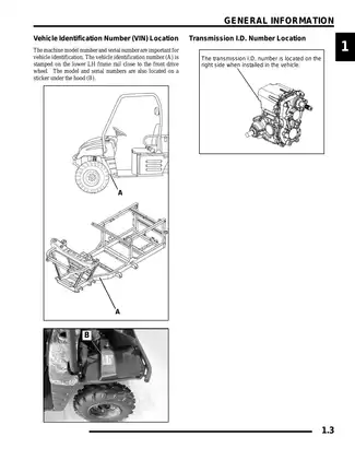 2009 Polaris RANGER 4x4/6x6 Operator's Manual & Service Guide Preview image 3