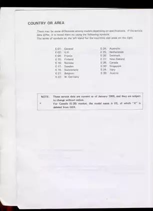 Complete Suzuki GSX400 Service Manual - Maintenance and Repair Guide Preview image 3