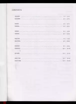 Complete Suzuki GSX400 Service Manual - Maintenance and Repair Guide Preview image 4