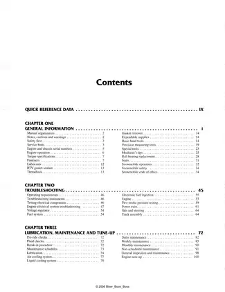 1990-1998 Arctic Cat snowmobile manual Preview image 2