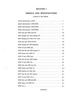 Polaris Snowmobile Master Repair Manual (1972-1981) Preview image 2