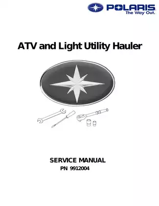 Polaris ATV Service Manual (1985-1995) - Complete Guide with Maintenance & Repair Procedures