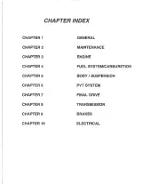 2001 Polaris Scrambler 500 2x4 & 4x4 ATV Service Manual (P/N 9916578) – preview page 1
