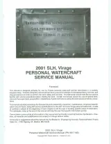 Polaris SLH / Virage 2001 Personal Watercraft Factory Service Manual (P/N 9917163) – preview page 2