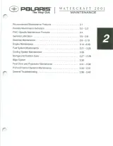 Polaris SLH / Virage 2001 Personal Watercraft Factory Service Manual (P/N 9917163) – preview page 3
