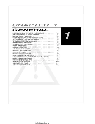 2002-2004 Victory Service Manual - Classic & Touring Cruiser Preview image 4