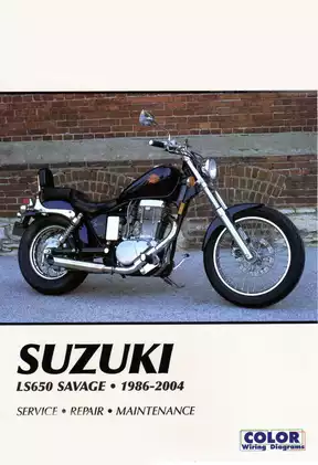 1986-2003 Suzuki LS650 Savage service repair manual