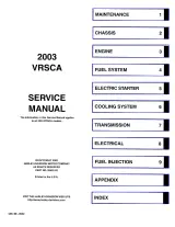 2003 Harley-Davidson VRSCA V-Rod Service Manual (P/N 99501-03) – preview page 3