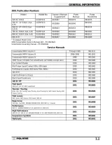 2001 Polaris Indy 500 XC EDGE, 600 XC SP/EDGE X, 700 XC EDGE, 800 XC SP EDGE, and 800 XCR Snowmobile Service Manual (P/N 9916689) – preview page 2