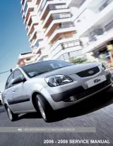 2006–2008 Kia Rio SX, LX Service & Repair Manual – preview page 1