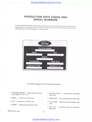 Ford 550/555 Tractor Backhoe Loader Service Manual - Complete Repair Guide Preview image 4