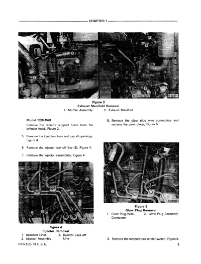 Ford 1320–1520, 1720 Tractor Repair Manual (P/N 40132030)