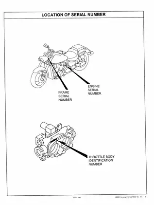 2002-2009 Honda VTX1800, VTX1800C parts catalog Preview image 4