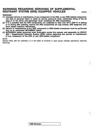 Mitsubishi Montero 1992-1995 Service Manual: Comprehensive Repair and Maintenance Guide Preview image 3