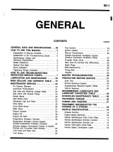 1992–1995 Mitsubishi Montero Service Manual (P/N 110005034) – preview page 4