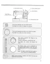 Kenmore 16951 Model 385 Zigzag Sewing Machine Owner's Manual (P/N 650800012) – preview page 5