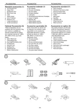 1998 EURO-PRO 801 / 801X Sewing Machine Instruction Manual (P/N Rev. 10/06) – preview page 2
