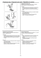 1998 EURO-PRO 801 / 801X Sewing Machine Instruction Manual (P/N Rev. 10/06) – preview page 3