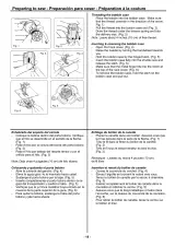 1998 EURO-PRO 801 / 801X Sewing Machine Instruction Manual (P/N Rev. 10/06) – preview page 4