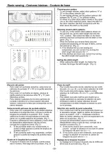 1998 EURO-PRO 801 / 801X Sewing Machine Instruction Manual (P/N Rev. 10/06) – preview page 5