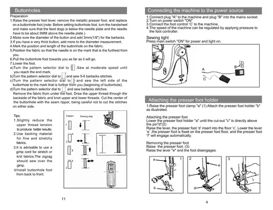 EURO-PRO Sewing Machine User Manual | Comprehensive Guide & Troubleshooting Preview image 5