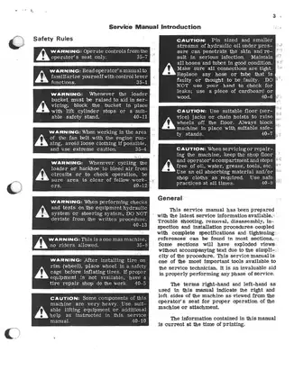 Case 580C, loader backhoe  service manual Preview image 4